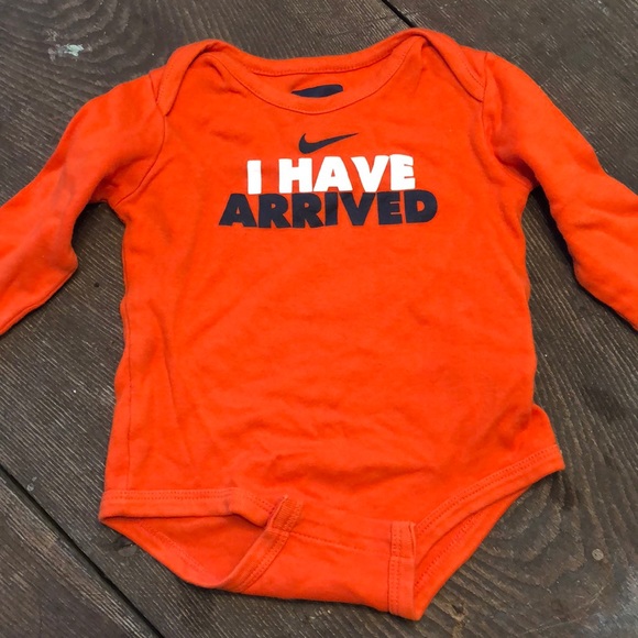 nike i have arrived onesie
